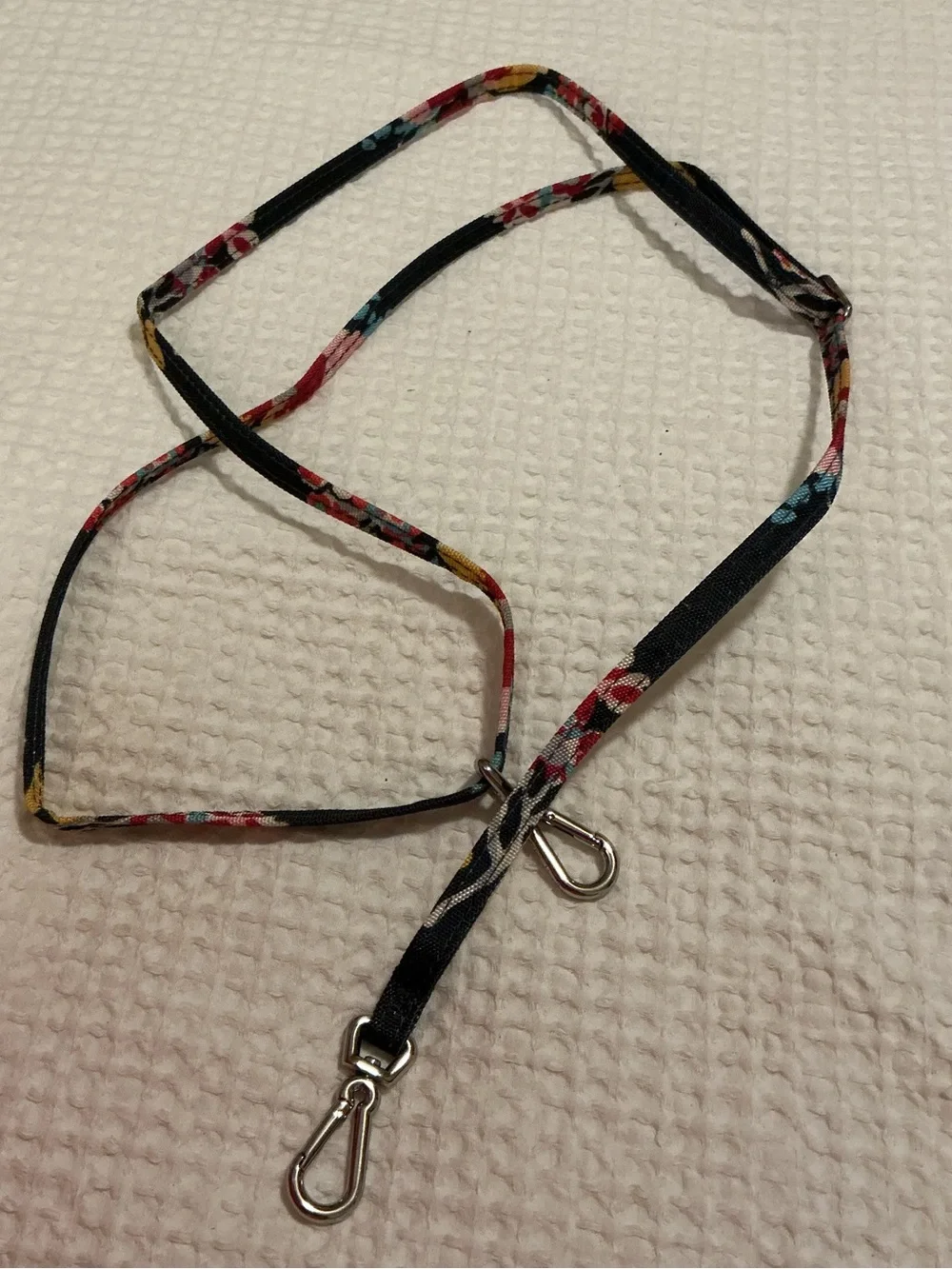 Vera Bradley Blue Floral Crossbody strap
